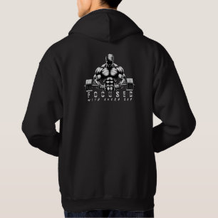 Veste À Capuche Musculation-Motivationnel