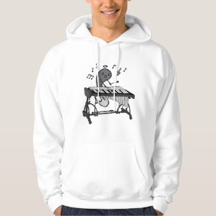 Veste À Capuche Musique Drôle Jouer Vibraphone Mallets Instrument