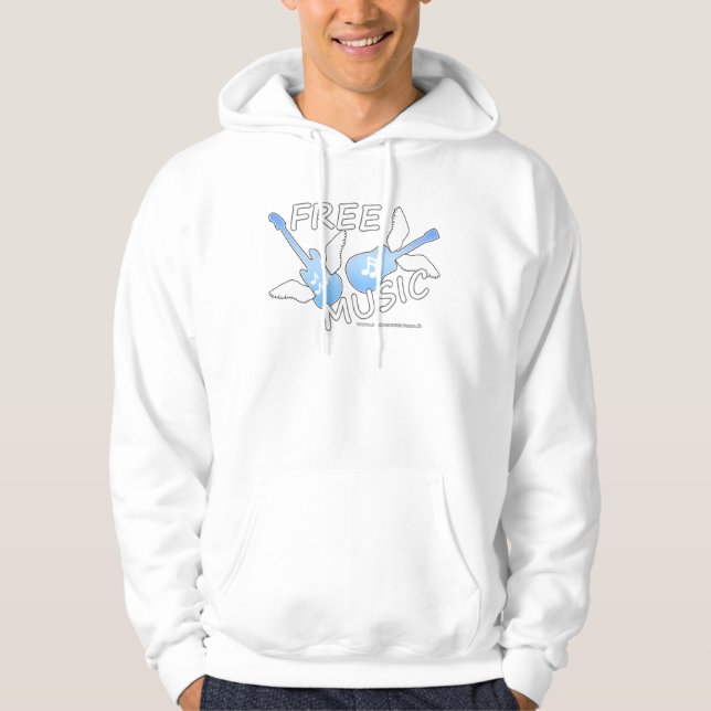 Veste À Capuche Musique libre (Devant)
