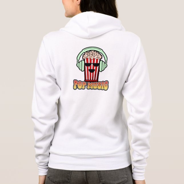 Veste À Capuche Musique pop (Dos)