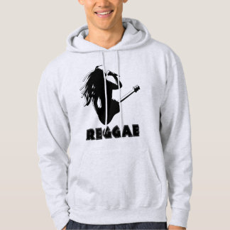 Veste À Capuche Musique reggae Rastaman Guitare Silhouette Personn
