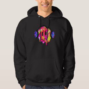Veste À Capuche Musique Smiling Costume visage Happy mignon casque