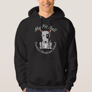 Veste À Capuche My Pit Bull Flunked Obedience School Chien populai