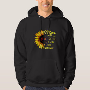 Veste À Capuche Mya Sunshine Mélange Avec Un Petit Ouragan Autisme