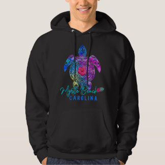 Veste À Capuche Myrtle Beach Carolina Tie Dye Sea Turtle Vacation