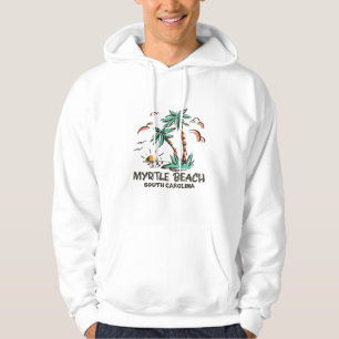 Veste À Capuche Myrtle Beach - Caroline du Sud - coucher du soleil