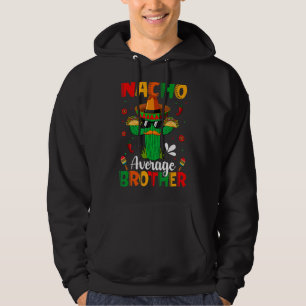 Veste À Capuche Nacho Moyenne Frère Mexicain Sombrero Cactus Cinc