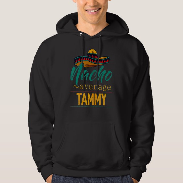 Veste À Capuche Nacho Moyenne Tammy Cinco De Mayo Sombrero (Devant)