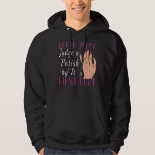 Veste À Capuche Nail Tech Nail Technicien Manicuriste Nails Artist