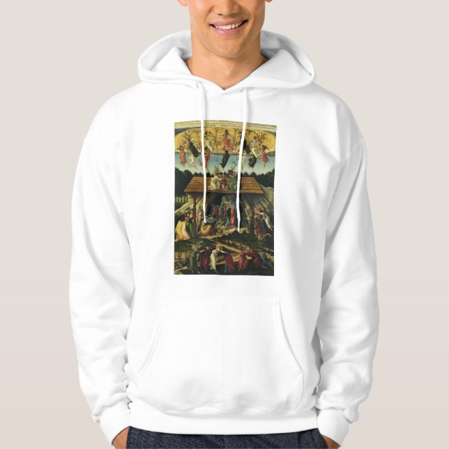Veste À Capuche Nativité mystique par Sandro Botticelli (Devant)