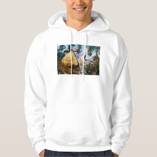 Veste À Capuche nature abstraite eau morte