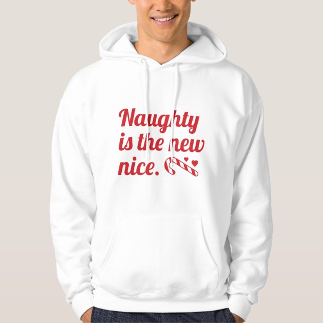 Veste À Capuche Naughty Est Le Nouveau Nice (Devant)