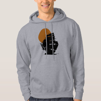 Veste À Capuche Navigation de bateau de fleur printanière dans le