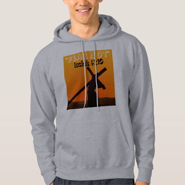 Veste À Capuche ''N'ayez pas peur'' (Devant)