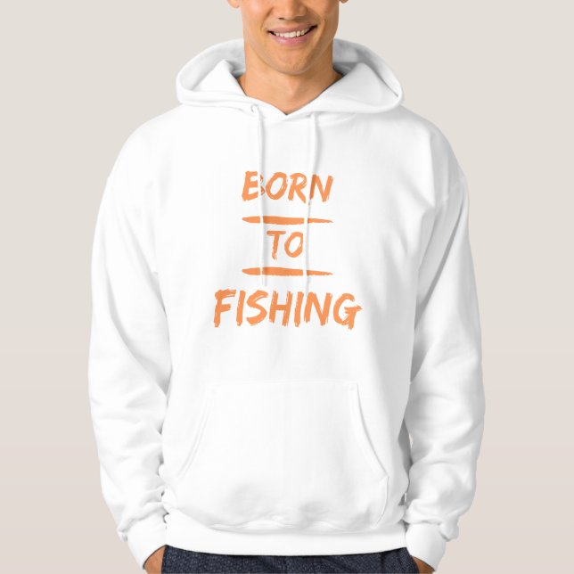 Veste À Capuche né à la pêche (Devant)