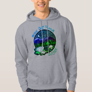 Veste À Capuche Ne cessez jamais de jouer à l'extérieur du lac et 