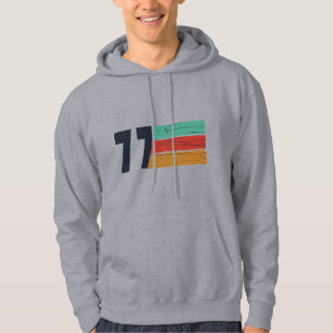 Veste À Capuche Né en 1977 cadeau d'anniversaire vintage
