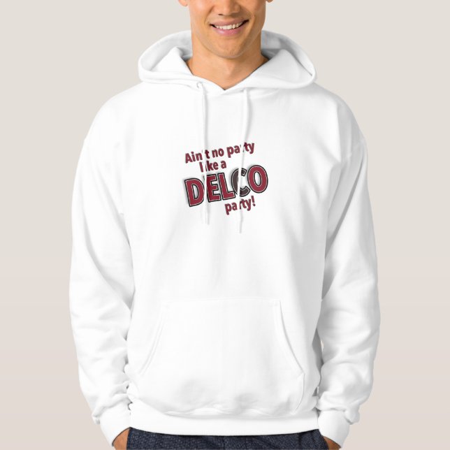 Veste À Capuche Ne faites pas partie comme le Delco Party (Devant)