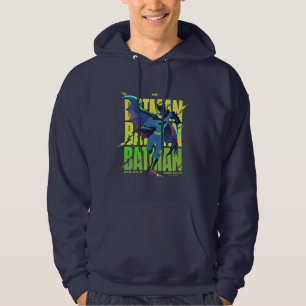 Veste À Capuche Ne jamais abandonner Batman en cours d'exécution g
