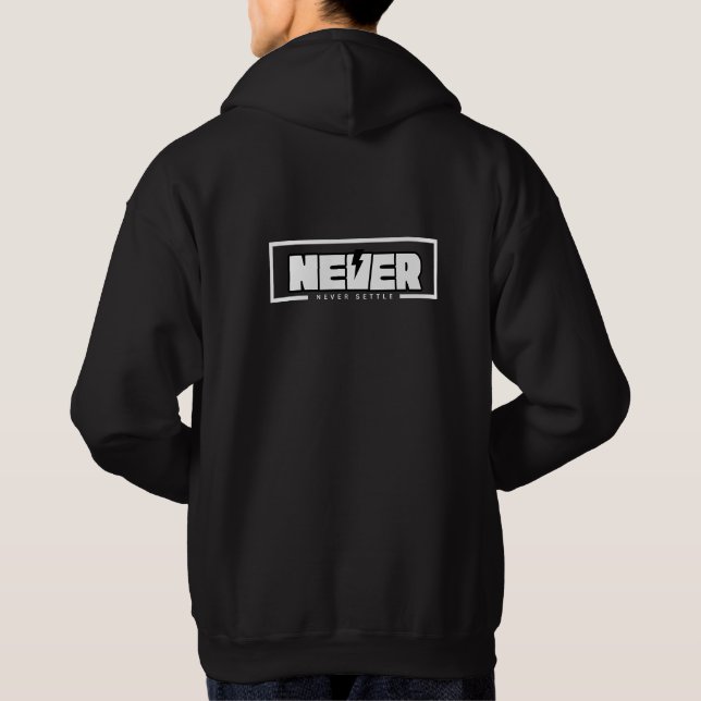 Veste À Capuche Ne Jamais Se Contenter (Dos)