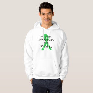 Veste À Capuche Ne jugez pas un handicap par sa visibilité Shirt