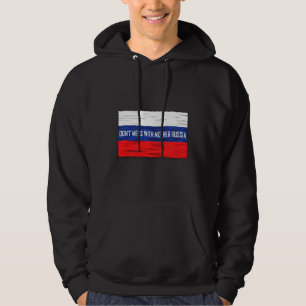 Veste À Capuche Ne manquez pas Mess with Mother Russie drapeau rus