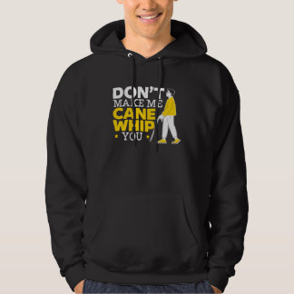 Veste À Capuche Ne me faites pas de Canne vous chatouiller Braille