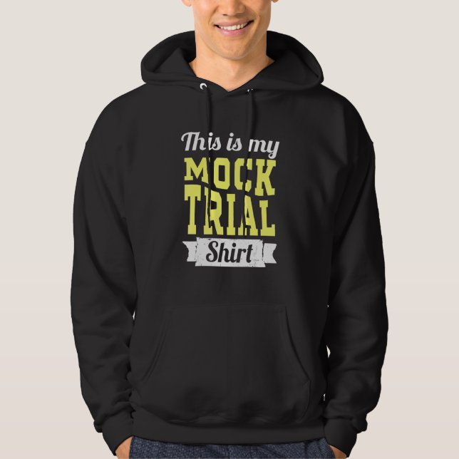 Veste À Capuche Ne me forcez pas à utiliser ma voix de simulation  (Devant)