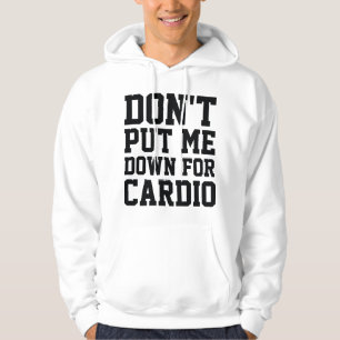 Veste À Capuche Ne me mets pas à terre pour Cardio