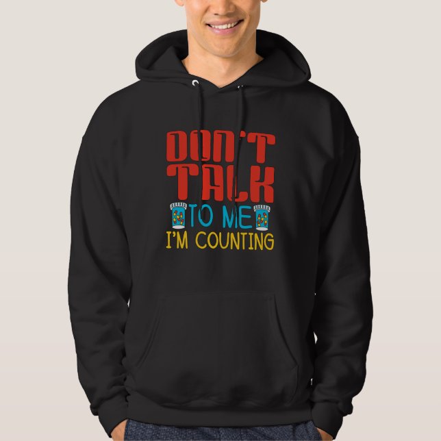 Veste À Capuche Ne me parle pas Je compte Pharmacy Pharmacy Pharmi (Devant)