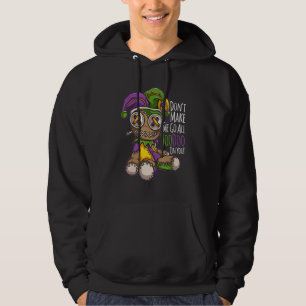 Veste À Capuche Ne m'oblige pas à aller tout le vaudou poupée Mard