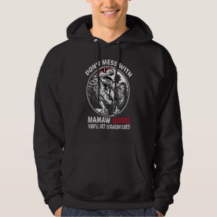Veste À Capuche Ne plaisante pas avec Mamaw Saurus Jurasskicked