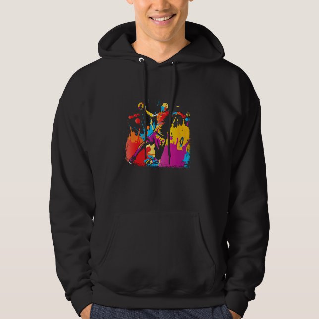 Veste À Capuche Né pour le handball forcé à l'école handb (Devant)