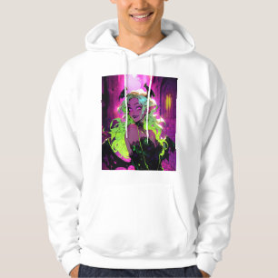 Veste À Capuche Neon Succubus Demon Anime Girl