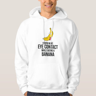 Veste À Capuche N'établissez jamais le contact visuel tout en