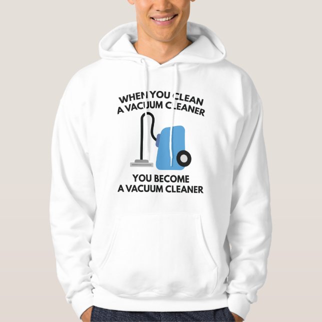 Veste À Capuche Nettoyeur de vide (Devant)