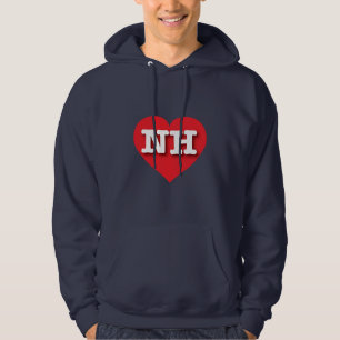 Veste À Capuche New Hampshire Red Heart - J'aime NH