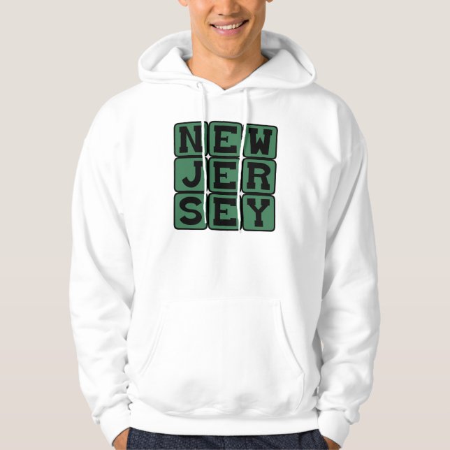 Veste À Capuche New Jersey, États-Unis (Devant)