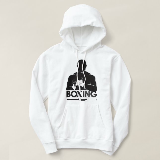 Veste À Capuche NEW YEAR hoodies boxing trendy fun cool (Design devant)