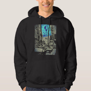 Veste À Capuche New York Samurai Dj japonais Grunge esthétique