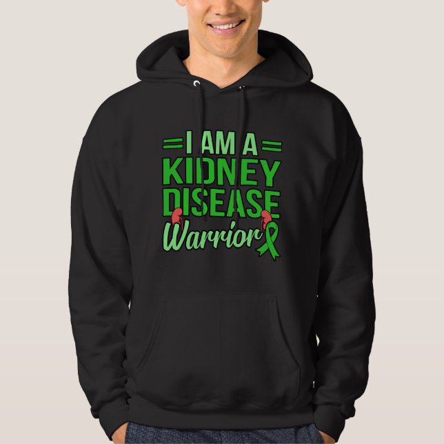 Veste À Capuche ney Disease Warrior Organ Donation Awareness Graph (Devant)