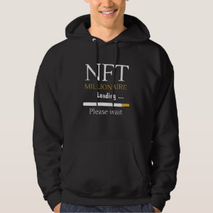 Veste À Capuche NFT Millionaire Loading crypto currency trading