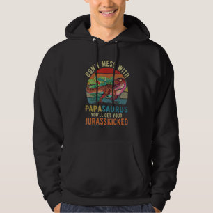 Veste À Capuche N'hésitez pas avec Papasaurus, vous aurez Jurasski