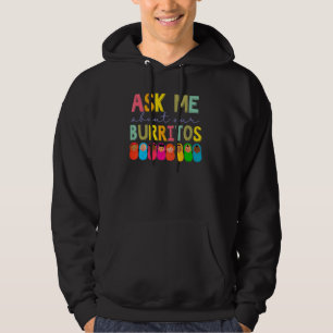 Veste À Capuche NICU Nurse Me Demandez À Propos De Nos Burritos In