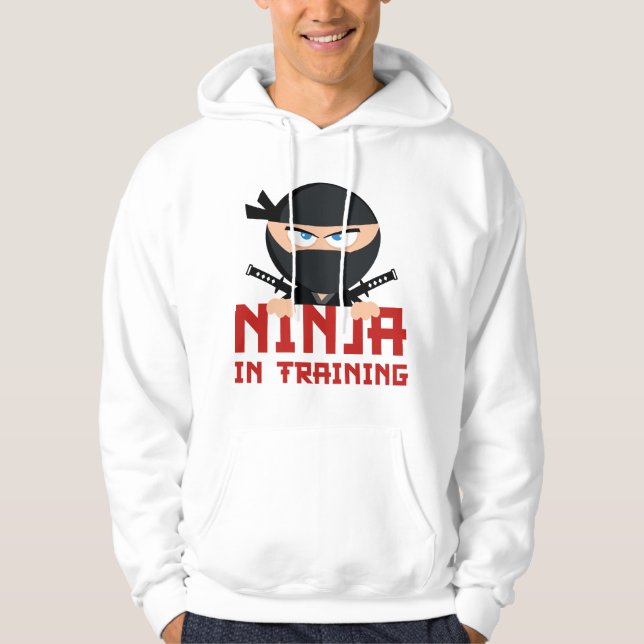 Veste À Capuche Ninja En Formation (Devant)
