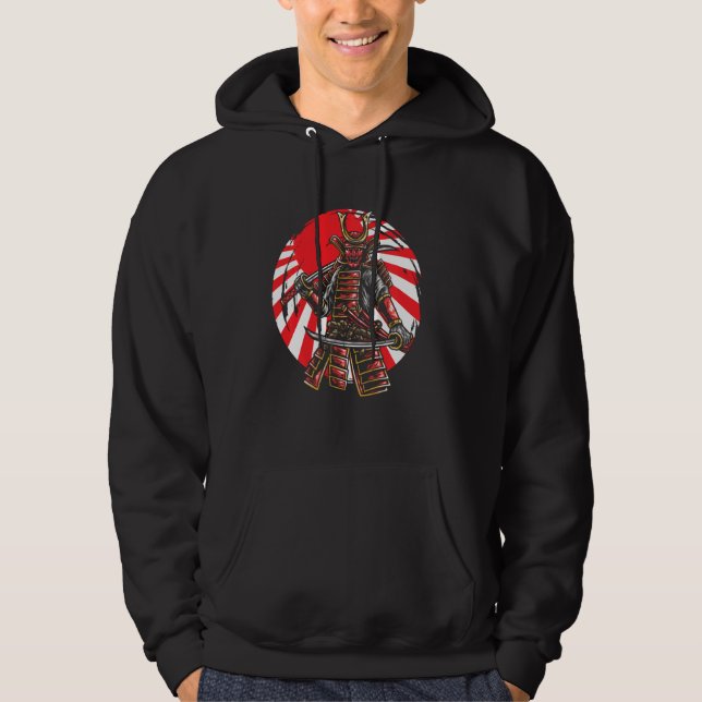 Veste À Capuche Ninja Sinobi Samurai Katana Kendo Warrior Swords J (Devant)