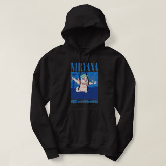 Veste À Capuche Nirvana Nevermind Anime Parody Design - Retro Grun