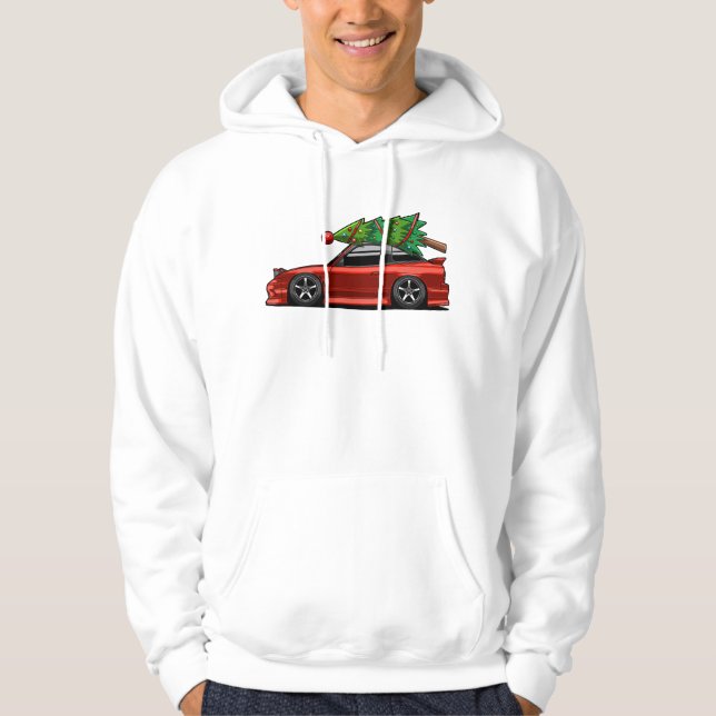 Veste À Capuche Nissan 180sx de Noël (Devant)