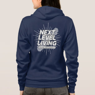 Veste À Capuche Niveau de vie des femmes à capuchon ZIP-UP