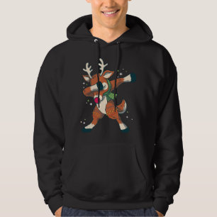 Veste À Capuche Noël Dabbing Reindeer Dab Dance Reindeer Antl